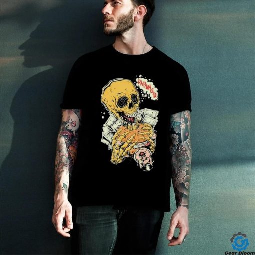 Eat The Rich Skull T Shirt