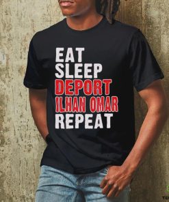 Eat sleep deport Ilhan Omar repeat hoodie, sweater, longsleeve, shirt v-neck, t-shirt