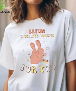 Eating chocolate bunnies for two hoodie, sweater, longsleeve, shirt v-neck, t-shirt