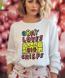 Ebay Loves Big Crisps Zoë Bread Illustration t shirt