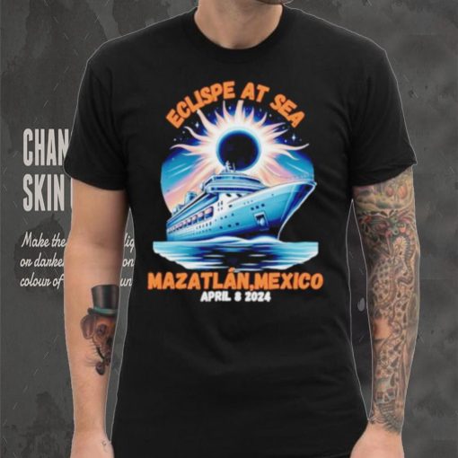 Eclipse cruise ship at sea Mazatlan Mexico 2024 shirt