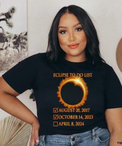 Eclipse to do list 2017 2023 shirt