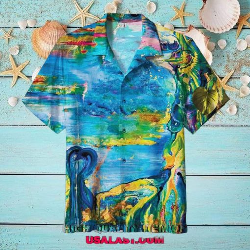 Ed Wynne Tumbling Through The Floativerse Album Hawaiian Shirt