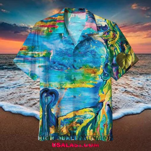 Ed Wynne Tumbling Through The Floativerse Album Hawaiian Shirt