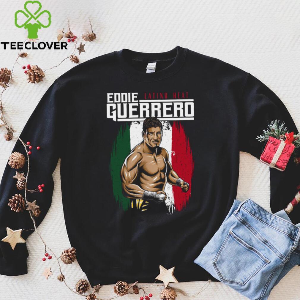 Eddie Guerrero Latino Heat Portrait 2023 t Shirt Eddie Guerrero Latino Heat Portrait 2023 t Shirt