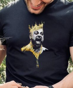Eddie Kingston professional wrestler scream crown portrait shirt