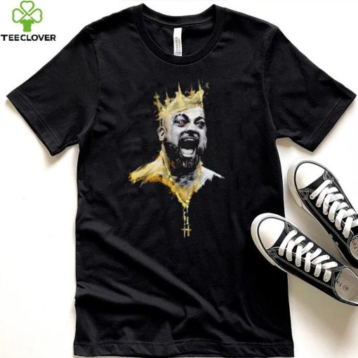 Eddie Kingston professional wrestler scream crown portrait hoodie, sweater, longsleeve, shirt v-neck, t-shirt