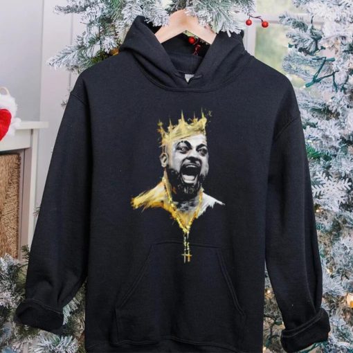 Eddie Kingston professional wrestler scream crown portrait hoodie, sweater, longsleeve, shirt v-neck, t-shirt