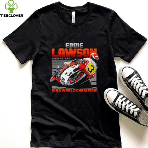 Eddie Lawson 1988 500cc Legend Retro T Shirt