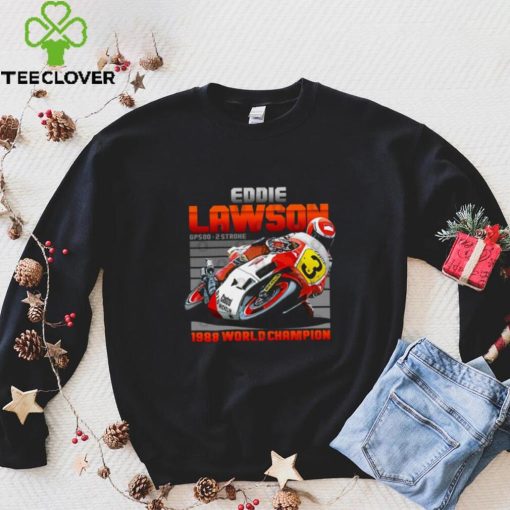 Eddie Lawson 1988 500cc Legend Retro T Shirt