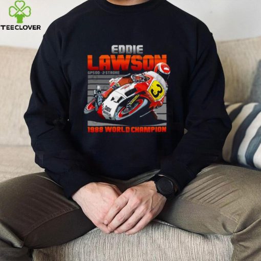 Eddie Lawson 1988 500cc Legend Retro T Shirt