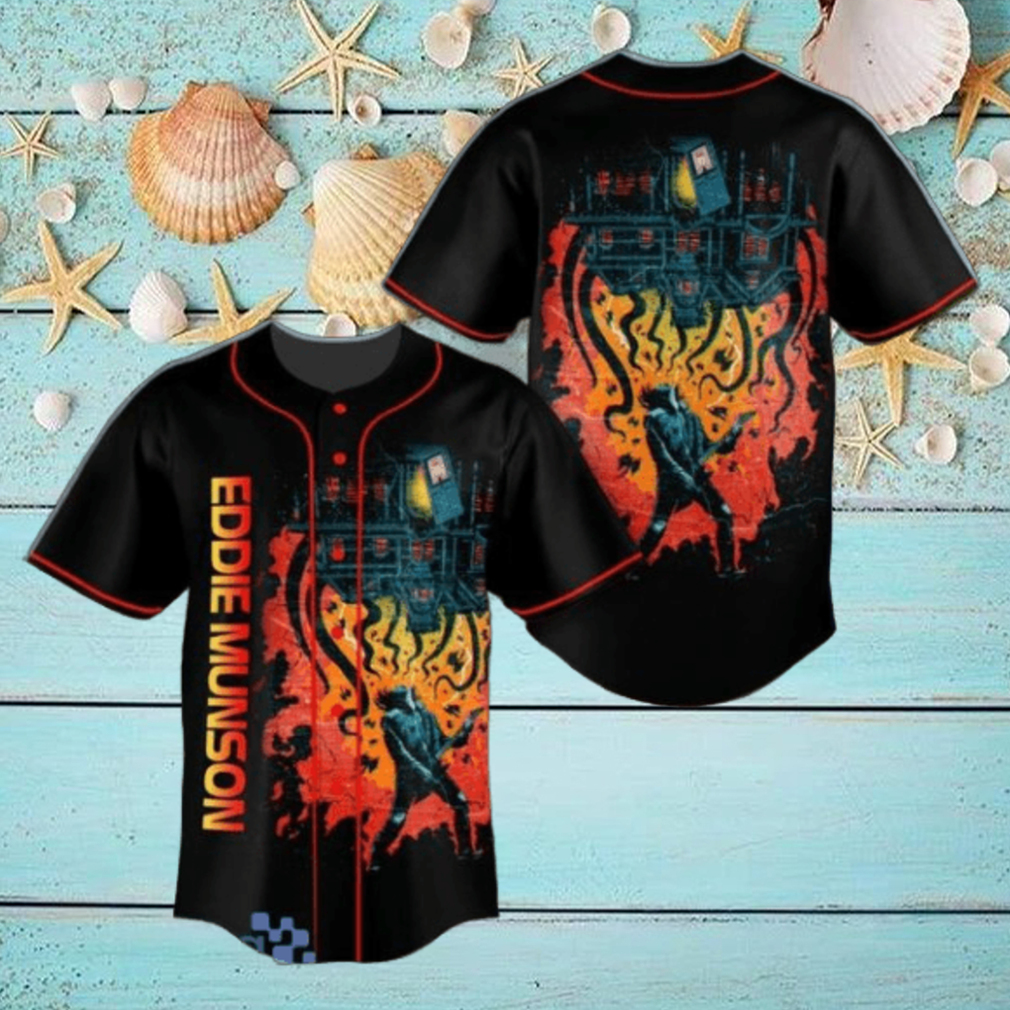 Eddie Munson Stranger Things Jersey Baseball Shirt Style Gift Shirt Eddie Munson Stranger Things Jersey Baseball Shirt Style Gift Shirt