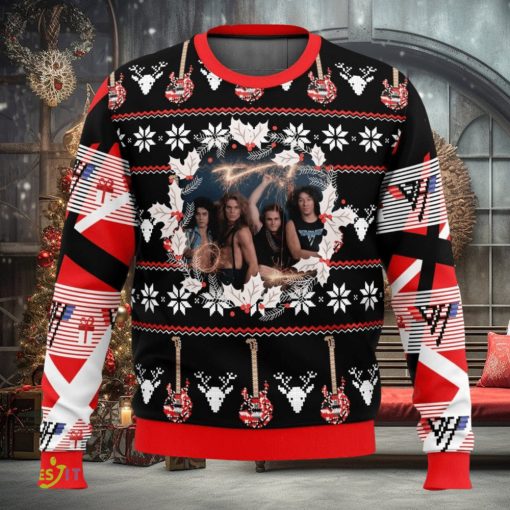 Eddie Van Halen Cute Ugly Christmas Sweater Christmas Gift For Family