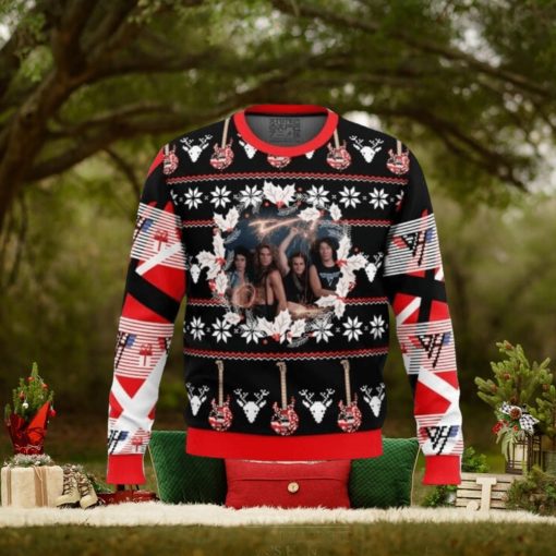 Eddie Van Halen Ugly Christmas Sweaters For Men And Women