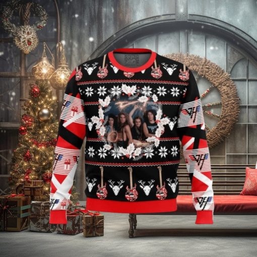 Eddie Van Halen Ugly Christmas Sweaters For Men And Women