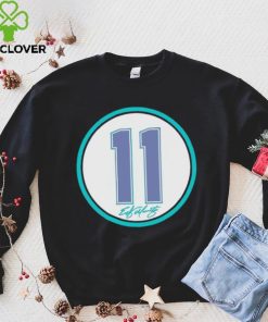 Edgar Martinez 11 number circle shirt
