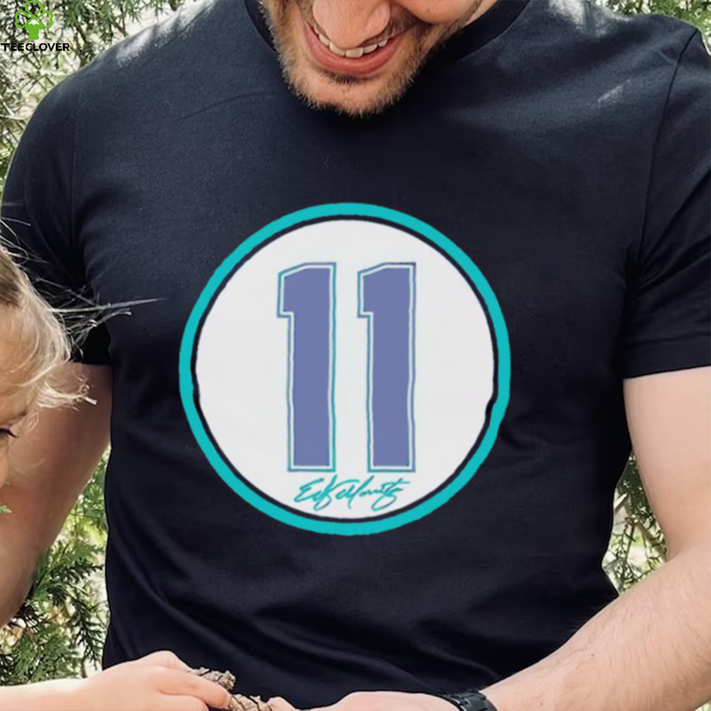 Edgar Martinez 11 number circle shirt Edgar Martinez 11 number circle shirt