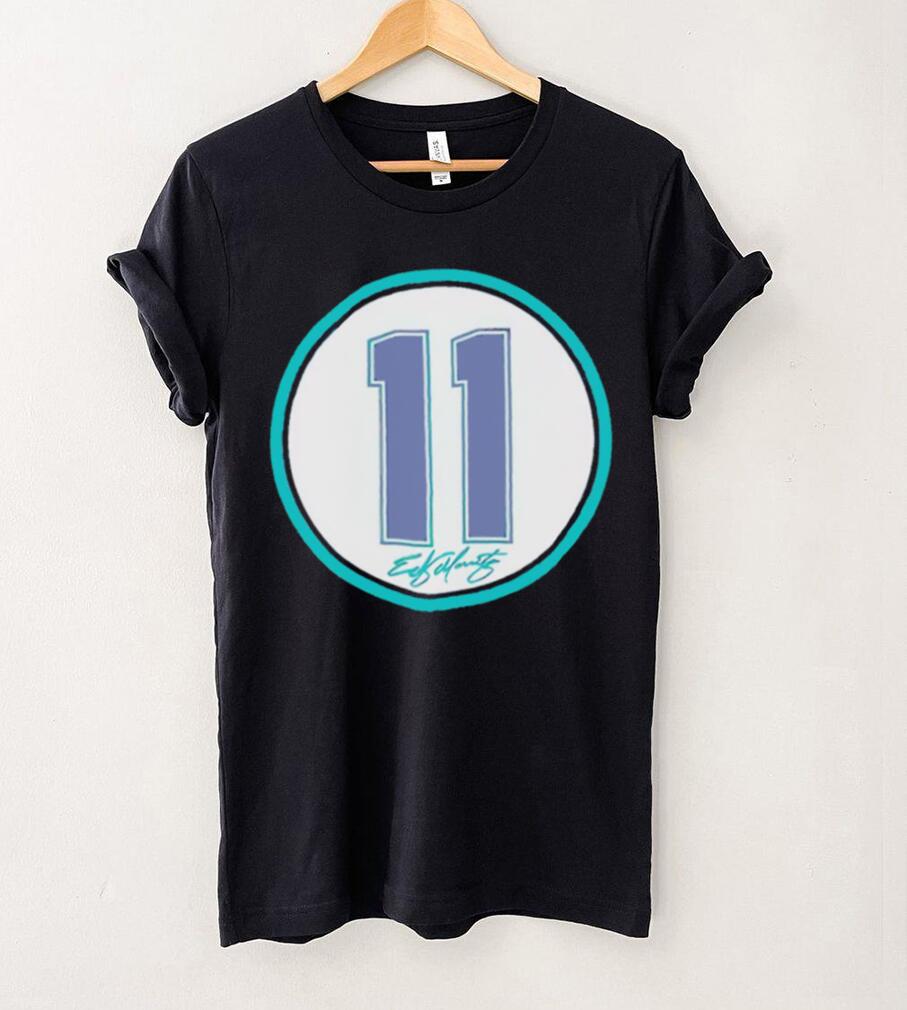 Edgar Martinez 11 number circle shirt Edgar Martinez 11 number circle shirt