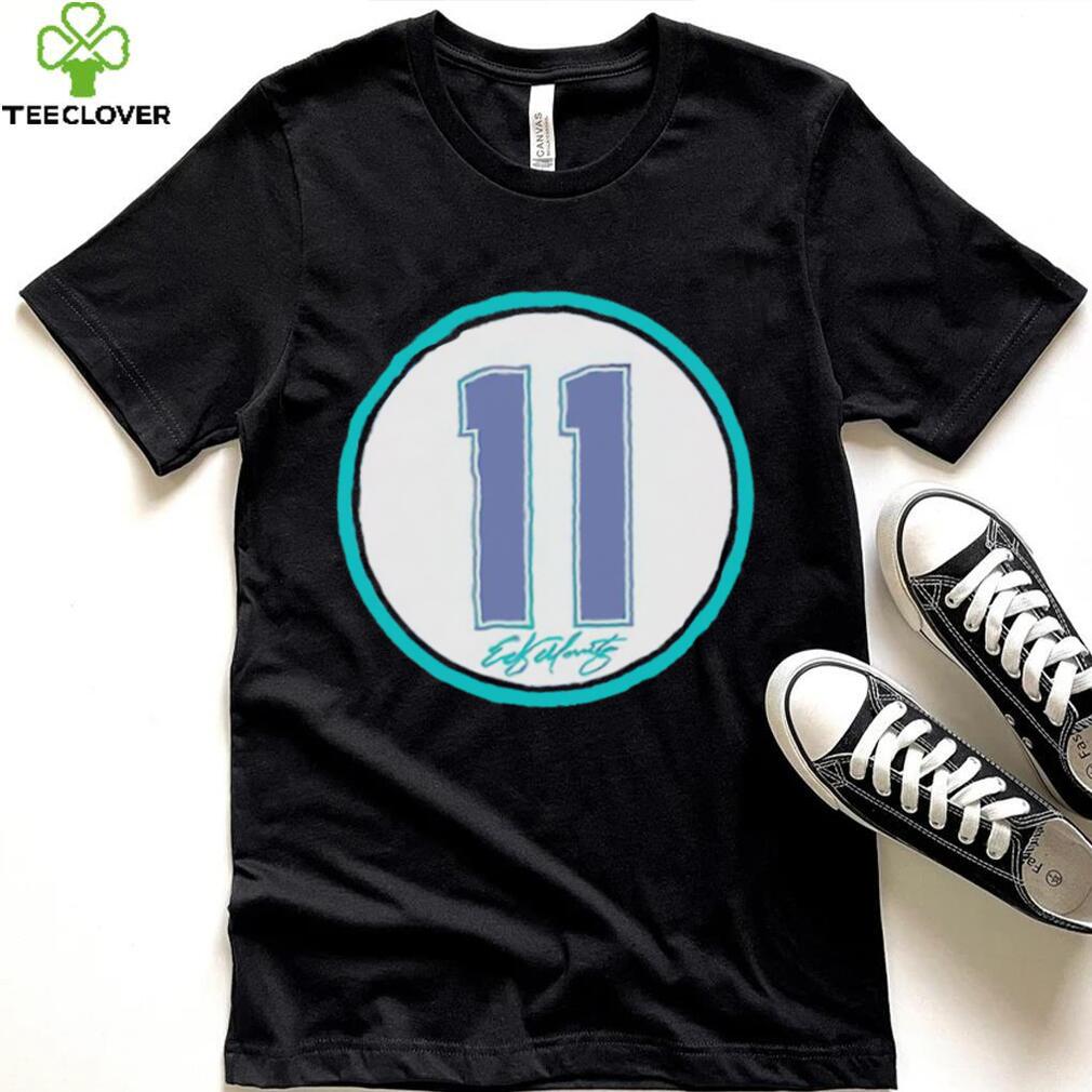 Edgar Martinez 11 number circle shirt Edgar Martinez 11 number circle shirt