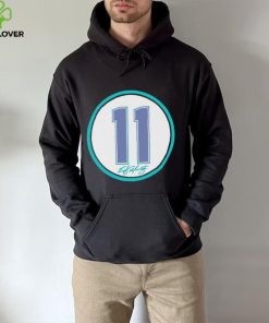 Edgar Martinez 11 number circle shirt 7 Edgar Martinez 11 number circle shirt
