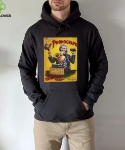 Edison Phonograph Vintage Uncle Sam Us Advertising Print Unisex T Shirt
