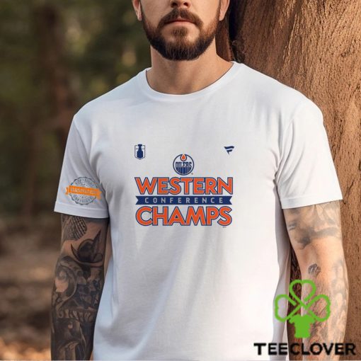 Edmonton Oilers 2024 Western Conference Champions Locker Room T Shirt