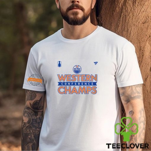 Edmonton Oilers 2024 Western Conference Champions Locker Room Unisex T Shirt