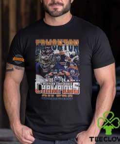 Edmonton Oilers 2024 Western Conference Champions T Shirt