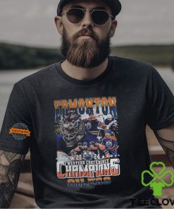 Edmonton Oilers 2024 Western Conference Champions T Shirt