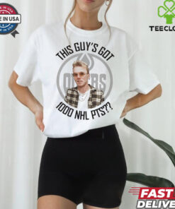 Edmonton Oilers Connor Mcdavid this guy’s got 1000 NHL points shirt