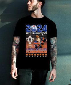 Edmonton Oilers Hockey 2024 Western Conference Champs Fan T Shirt