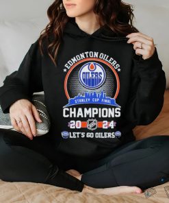 Edmonton Oilers Lets Go Oilers 2024 Stanley Cup Champions Shirt
