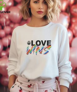 Edmonton Oilers Love Wins Pride 2024 Shirt