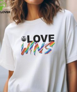 Edmonton Oilers Love Wins Pride 2024 Shirt