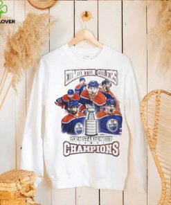 Edmonton Oilers NHL 2024 Stanley Cup Champions Trophy shirt