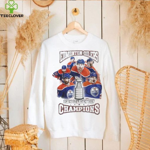 Edmonton Oilers NHL 2024 Stanley Cup Champions Trophy shirt