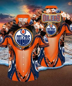 Edmonton Oilers NHL Hawaiian Shirt