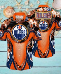 Edmonton Oilers NHL Hawaiian Shirt