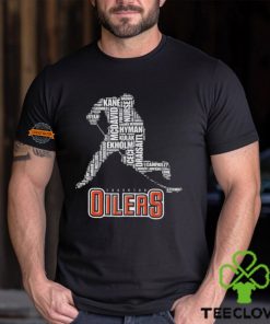 Edmonton Oilers NHL Player Skating Attacking 2024 Stanley Cup Champions Shirt
