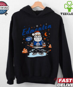 Edmonton Oilers Santa Claus Christmas 2024 shirt