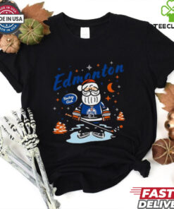 Edmonton Oilers Santa Claus Christmas 2024 shirt