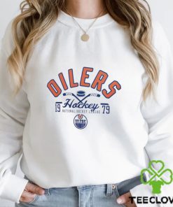 Edmonton Oilers Starter Puck Long Sleeve T Shirt