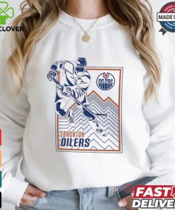 Edmonton Oilers Starter White Player Grid T Shirt