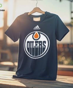 Edmonton Oilers adidas Primary Logo T Shirt