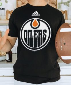 Edmonton Oilers adidas Primary Logo T Shirt