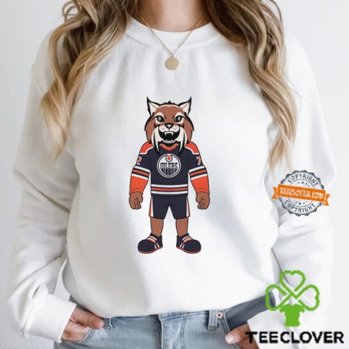 Edmonton Oilers standard hunter mascot hoodie, sweater, longsleeve, shirt v-neck, t-shirt