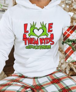 Educator Life Christmas Love Kids Shirt