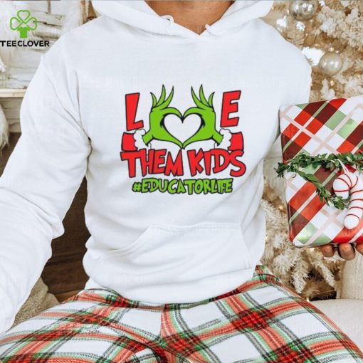 Educator Life Christmas Love Kids Shirt