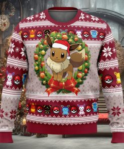 Eevee Christmas Pokemon Ugly Christmas Sweater