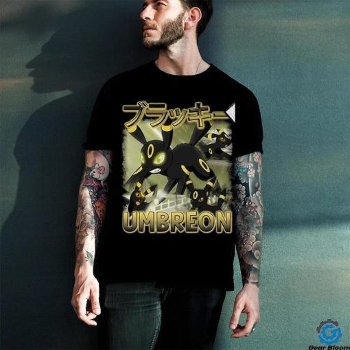 Eevee Evolution Vintage Umbreon Homage Shirt